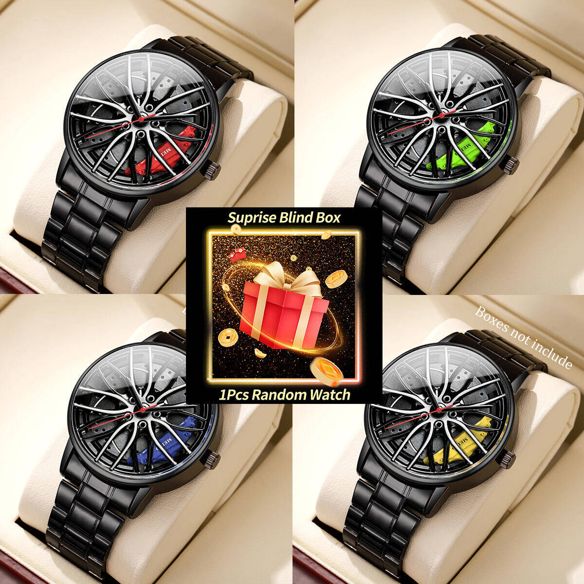 Watch Accessories - 1 szt. Niespodzianka Tajemniczy Zegarek Blind