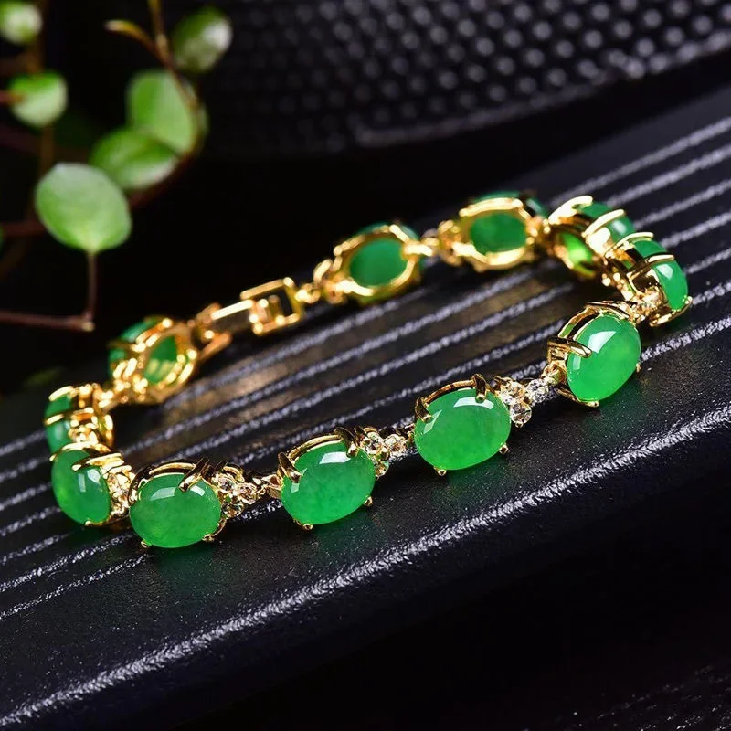 Naturalny zielony jadeitowy ag – Bracelets recenzja i cena