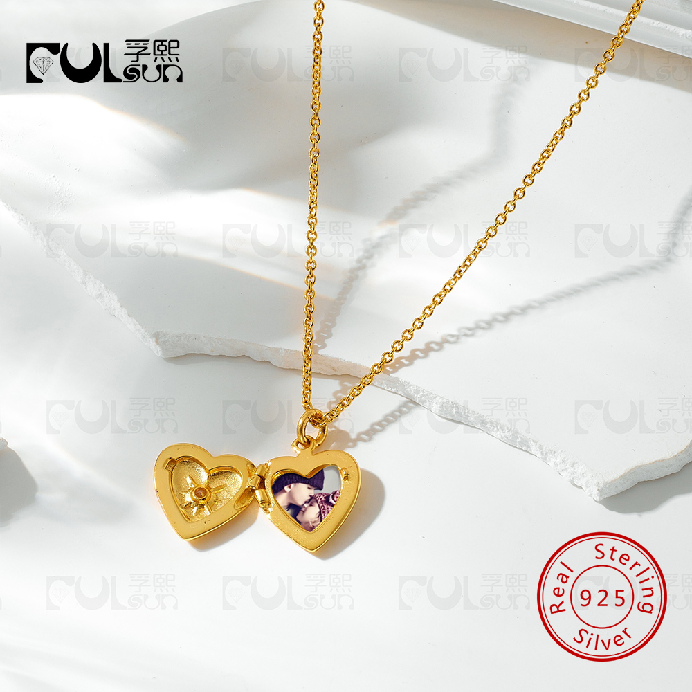 Naszyjnik z medalionem w kszta – Heart Locket Necklace Photo recenzja i cena