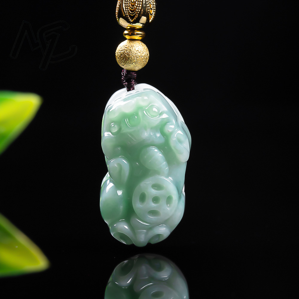 Naturalny birmański jadeit szm – Necklaces recenzja i cena