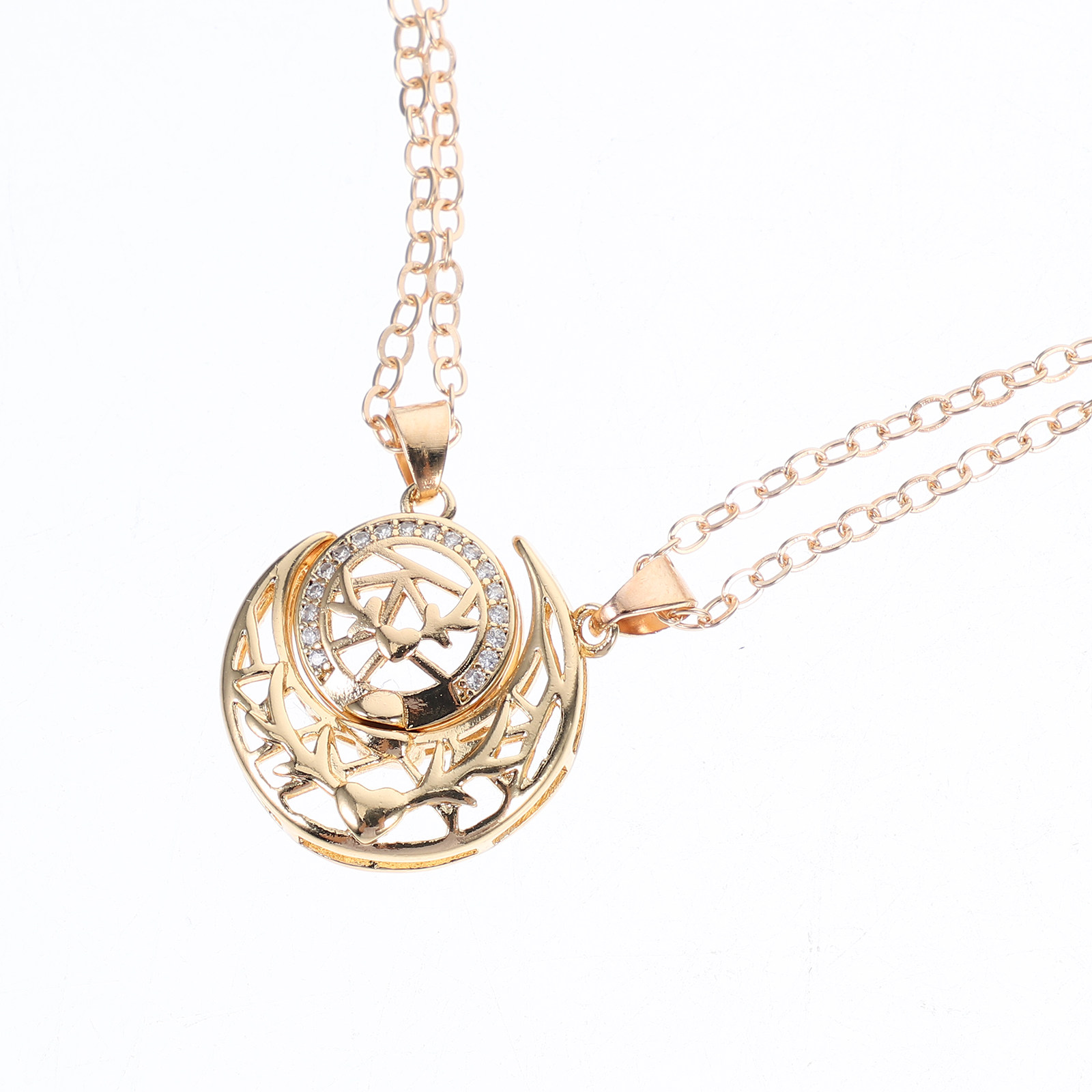 1 para naszyjników Słońce i Ks – Magnetic Couple Matching Necklaces recenzja i cena