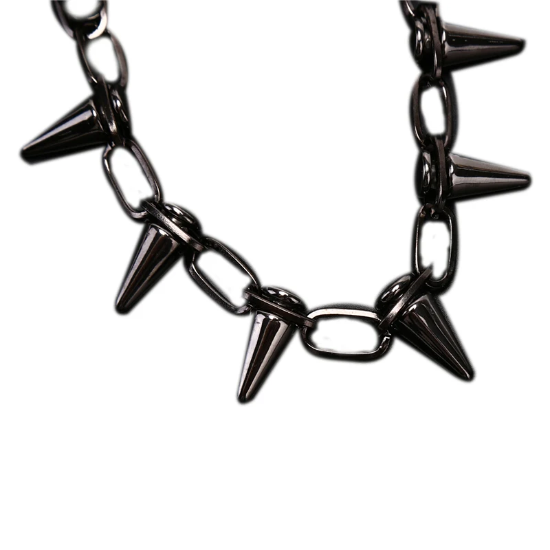 Naszyjnik w stylu goth rock, m – Goth Punk Spike Choker recenzja i cena