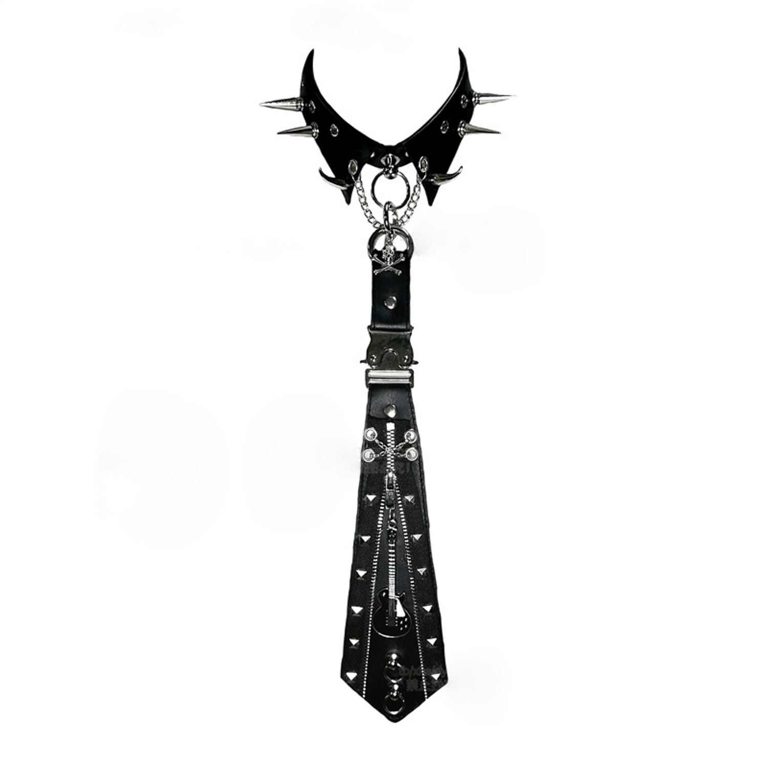 Gotycki punkowy kołnierz z kol – Goth Punk Spike Choker recenzja i cena