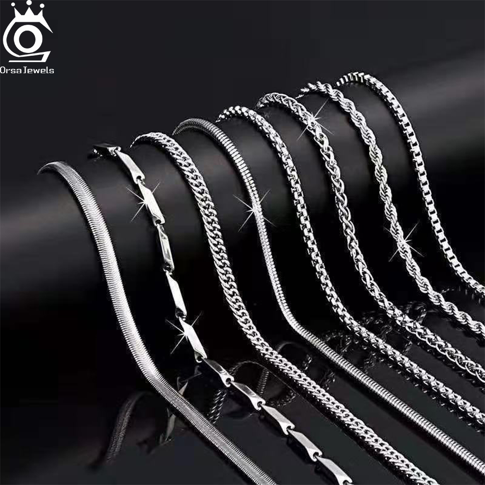 ORSA JEWELS Srebrne naszyjniki – Cuban Link Chain 12Mm recenzja i cena