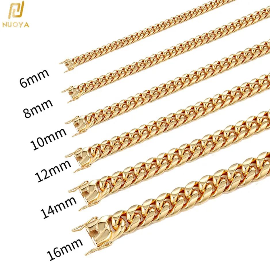 6mm/8mm/10mm/12mm Hip-Hop wyso – Cuban Link Chain 12Mm recenzja i cena