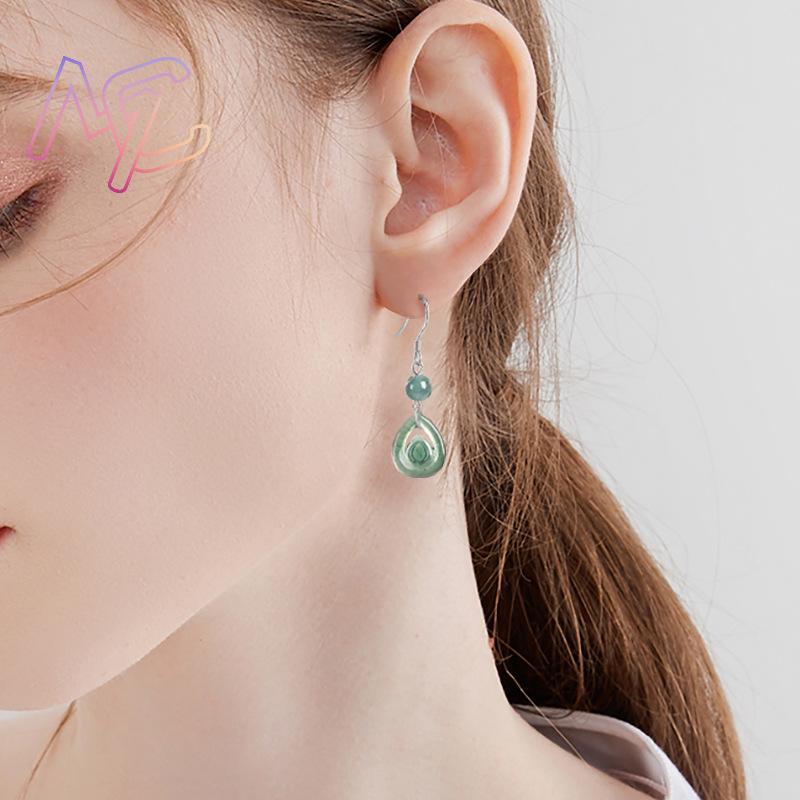 Niebieskie kolczyki z jadeitu  – Earrings recenzja i cena