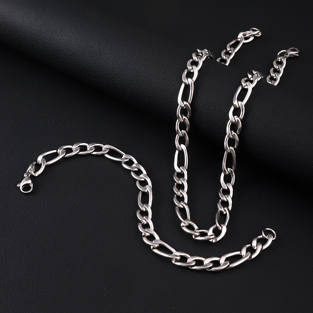 HNSP Łańcuszek Figaro ze Stali – Cuban Link Chain 12Mm recenzja i cena