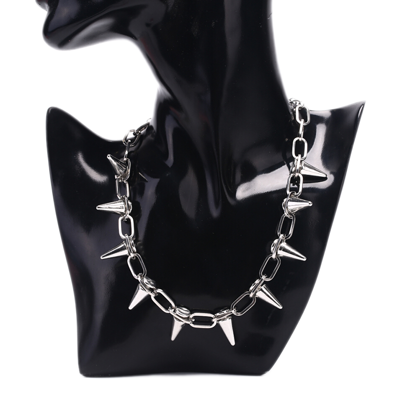 Nowe nity Chokers Punk Goth Ha – Goth Punk Spike Choker recenzja i cena