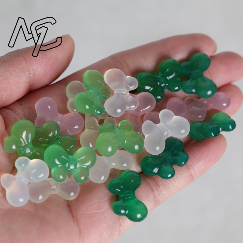 2 szt. Naturalny Chalcedon Dwu – Earrings recenzja i cena