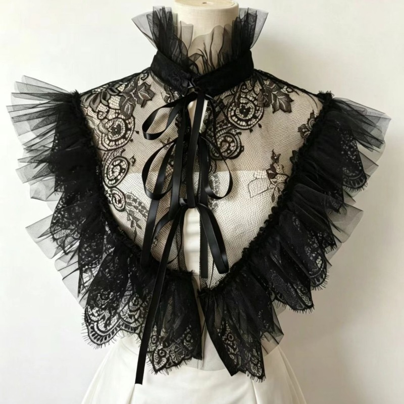 Gotycki styl, koronkowy tiulow – Necklaces recenzja i cena