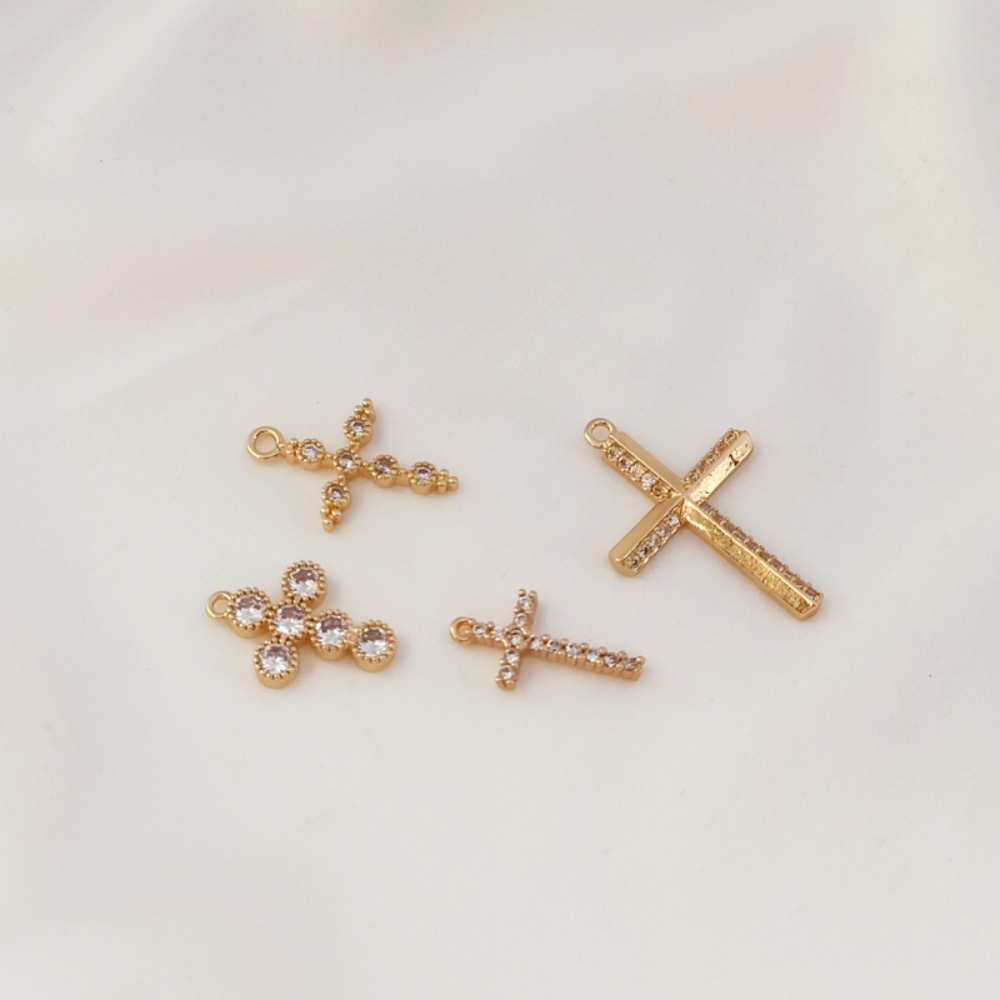 Bransoletka z zawieszką w kszt – Cross Pendant Necklace Gold recenzja i cena