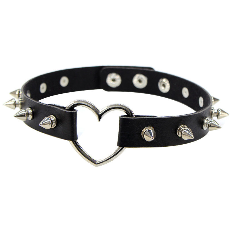 Sexy Spike punkowy Choker skór – Goth Punk Spike Choker recenzja i cena
