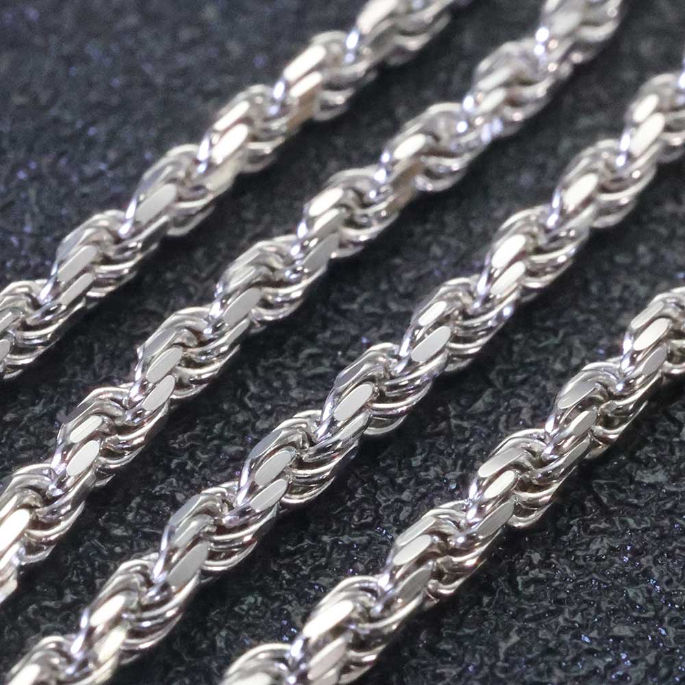 ESKEEM 3MM/5mm Mężczyźni Kobie – 925 Sterling Silver Chain Necklace Men recenzja i cena