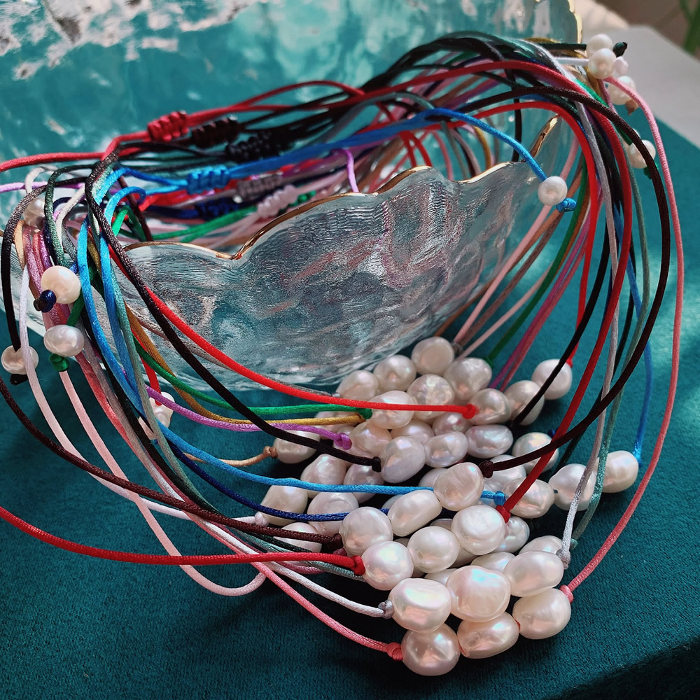 9-10mm barokowy naszyjnik z pe – Pearl Choker Necklace Vintage recenzja i cena