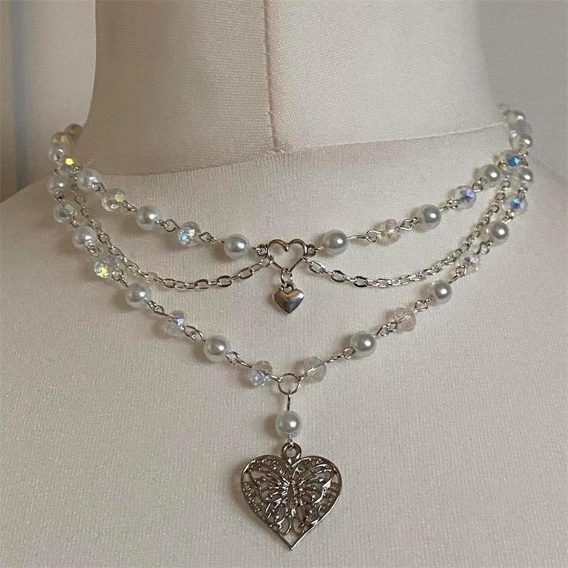Naszyjnik z pereł w kształcie  – Pearl Choker Necklace Vintage recenzja i cena