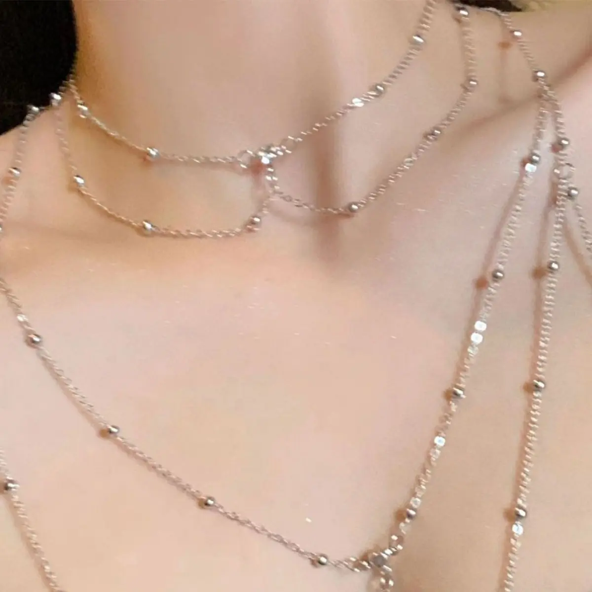 Seksowny estetyczny wielowarst – Layered Pendant Necklace Aesthetic recenzja i cena