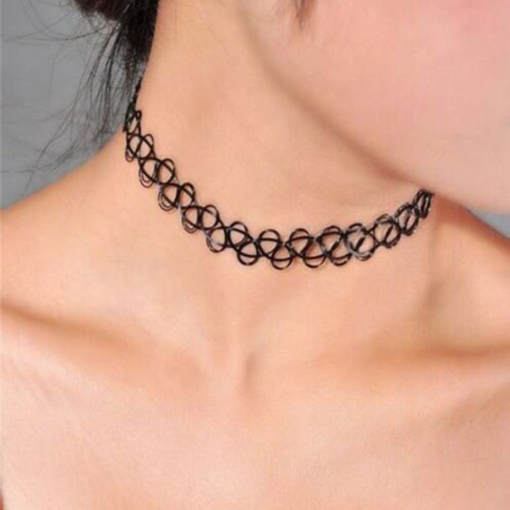 Wielokolorowy pleciony naszyjn – Pearl Choker Necklace Vintage recenzja i cena