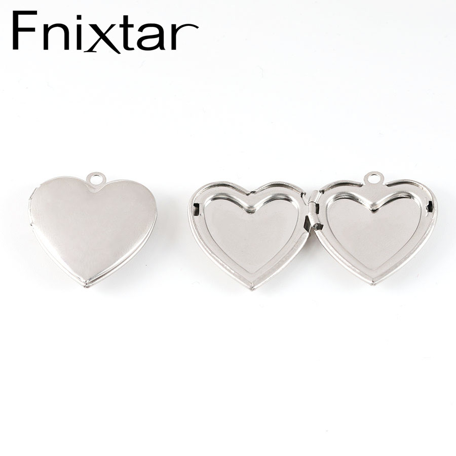 Fnixtar Love Heart Photo Frame – Heart Locket Necklace Photo recenzja i cena